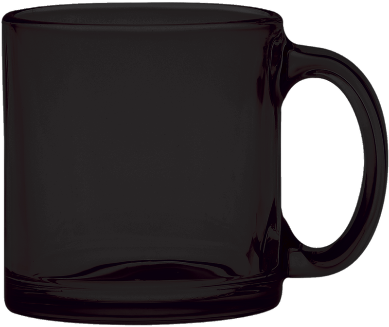 13 oz. Clear Glass Coffee Mug 12