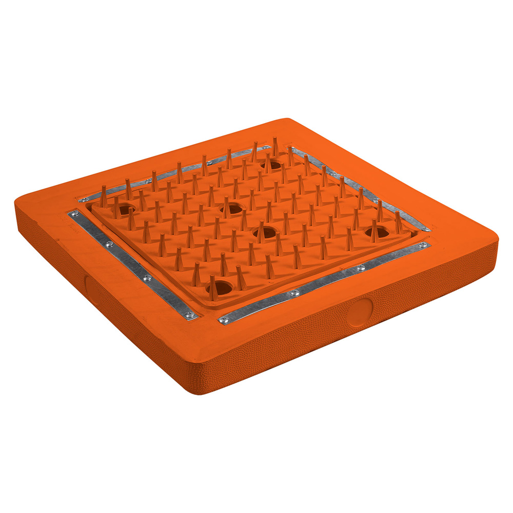 15" x 15" x 3" The Spyder Base - Orange - 1 Base 3