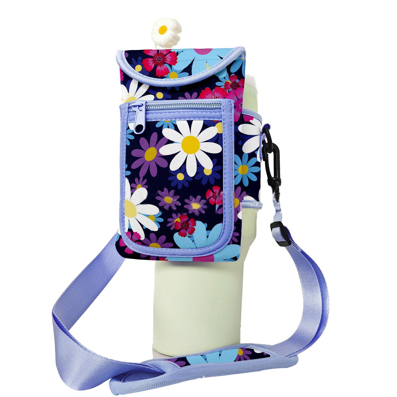 Drink Handler Bottle Cover W/ Strap 5