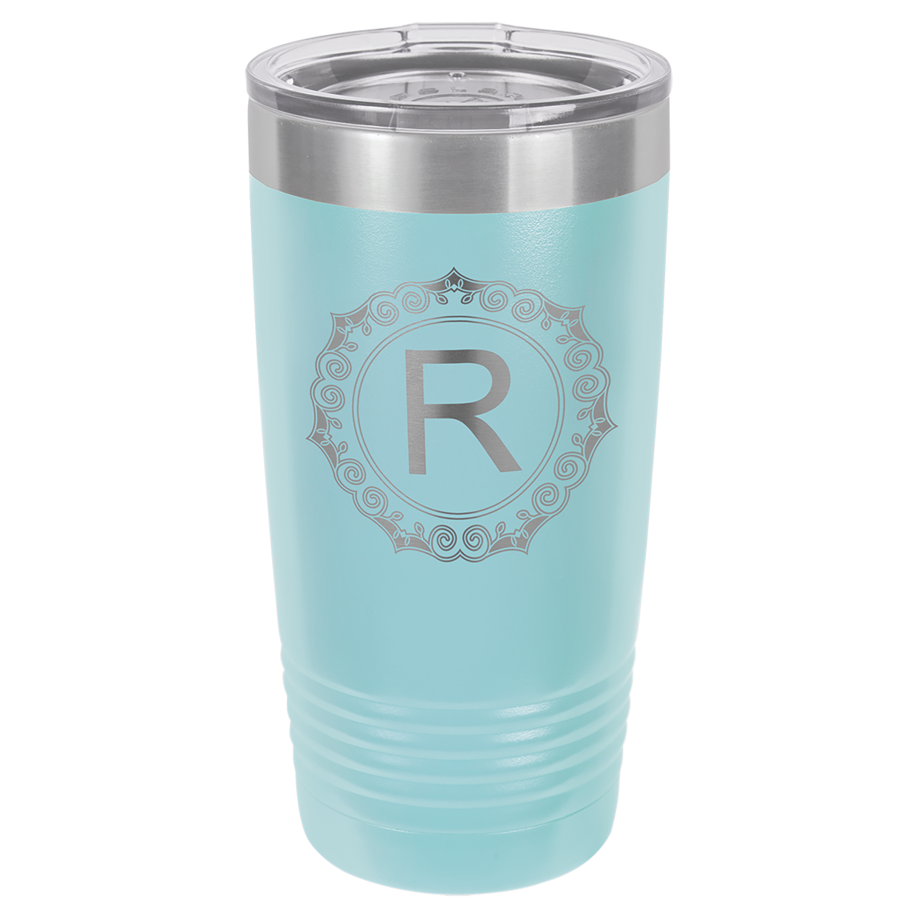 Polar Camel 20 oz. Ringneck Vacuum Insulated Tumbler w/Clear Lid 10