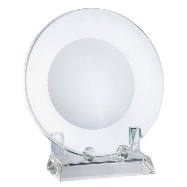 Optical Crystal Display Plate & Stand 3