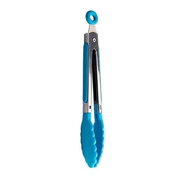 7 Inch Multi-Colors Silicone Kitchen Tongs 7