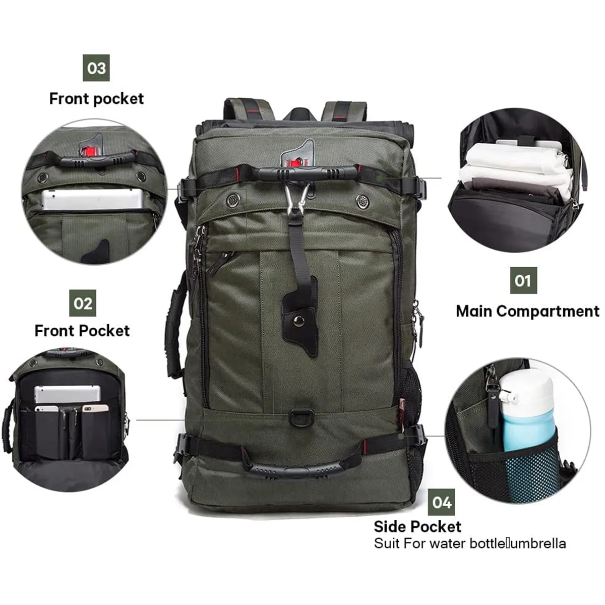 Man Carry On Laptop Travel Backpack 4