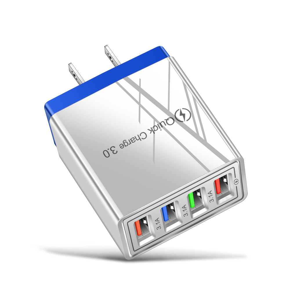 4 Port USB Wall Charger 3