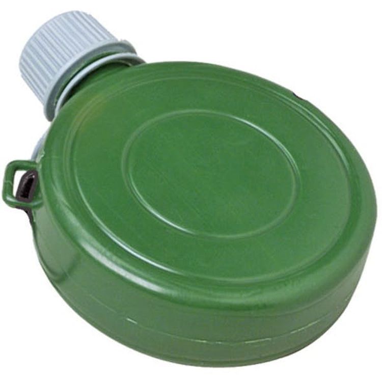 Plastic Canteens - Green 6 oz 2