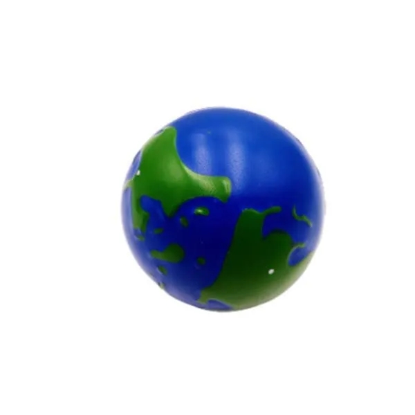 Bouncy Foam World Stress Ball Earth Globe Squeeze Toys 1