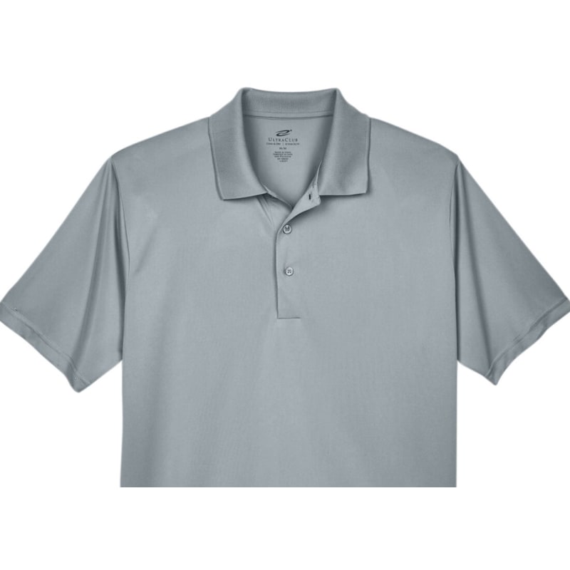 UltraClub Men's Cool & Dry 8-Star Elite Performance Interlock Polo 7
