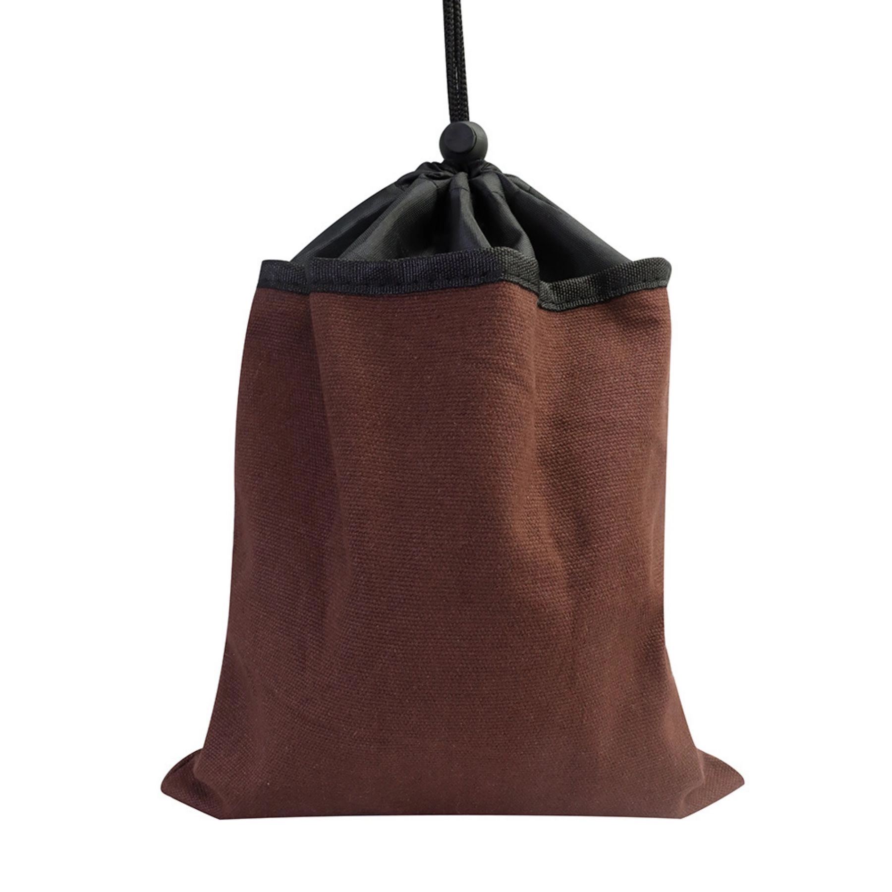 Mushroom Foraging Bag Waxed Canvas Collapsible Camping Pouch 2