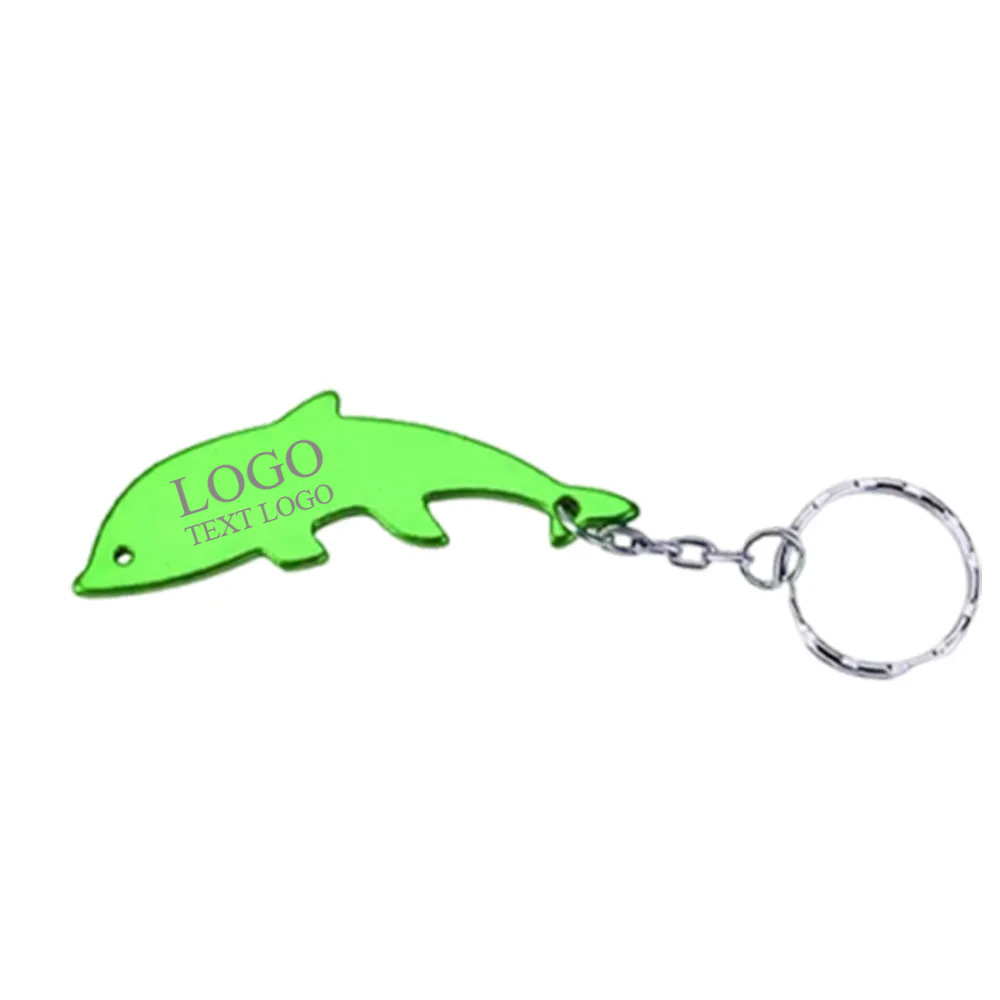 Aluminum Dolphin-Shaped Bottle Opener Key Holder 5