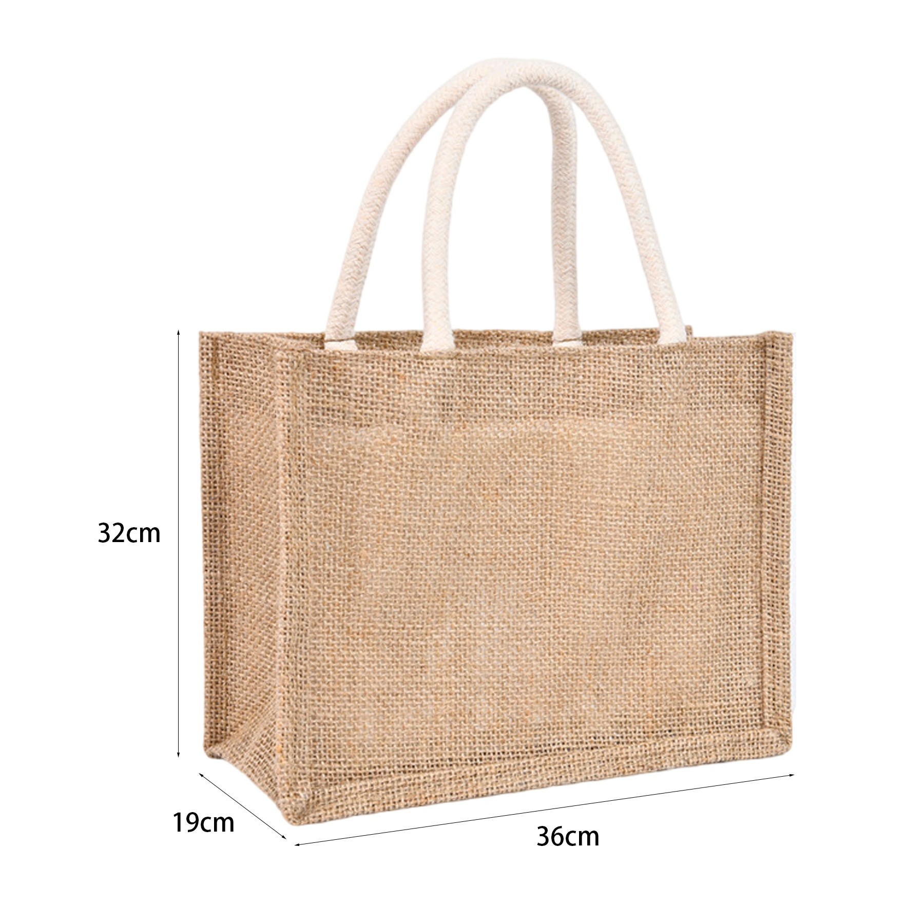 A4 Jute Tote Bags 2