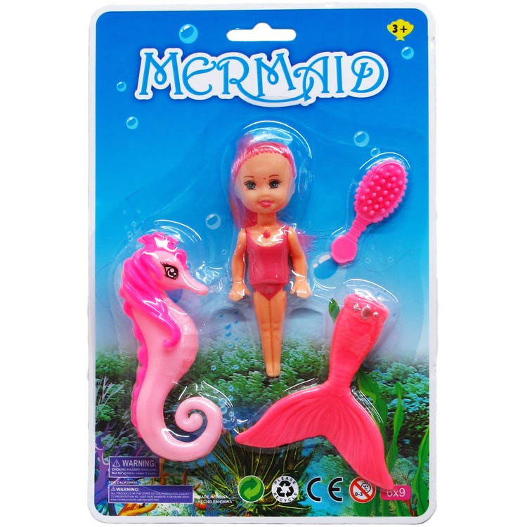 Mermaid Doll Sets - Accessories 4" 2