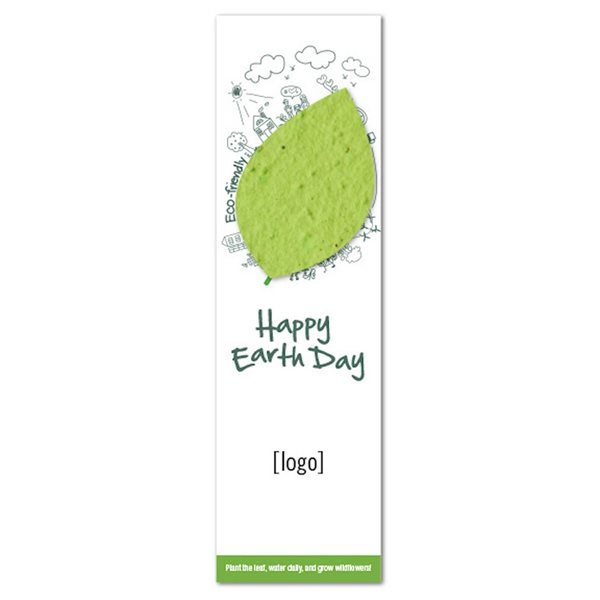 Seed Paper Shape Bookmark 2