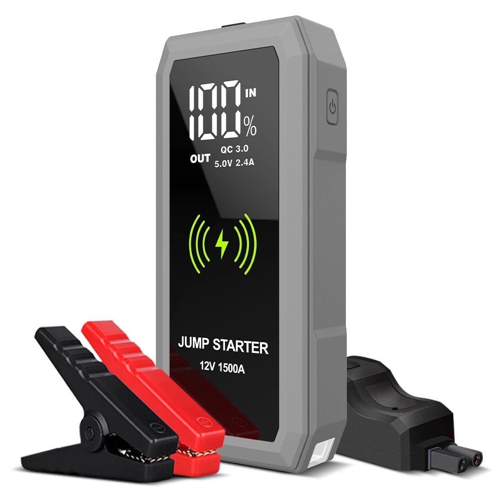Car Jump Starter Power Bank With Intelligent LCD Display 1