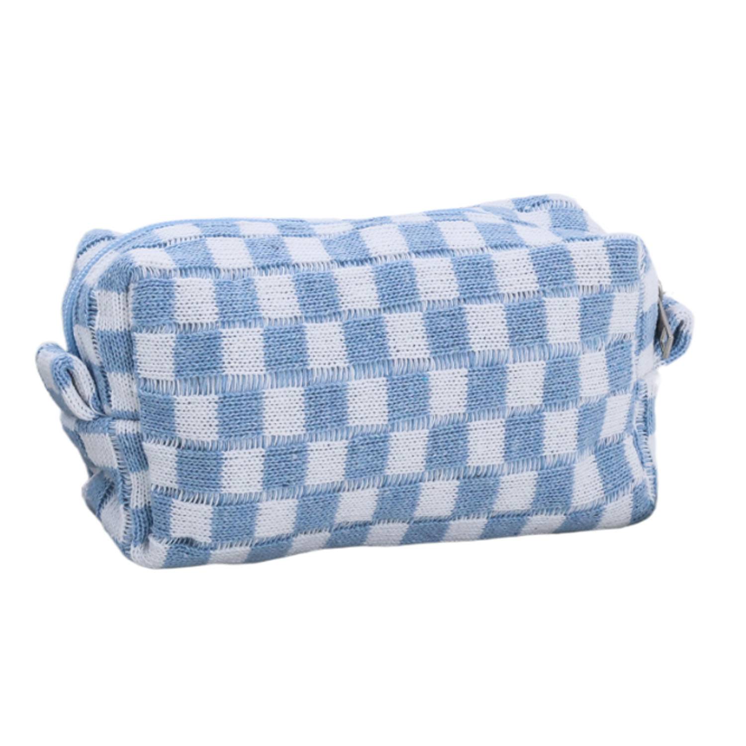 Checkered Makeup Bag 5