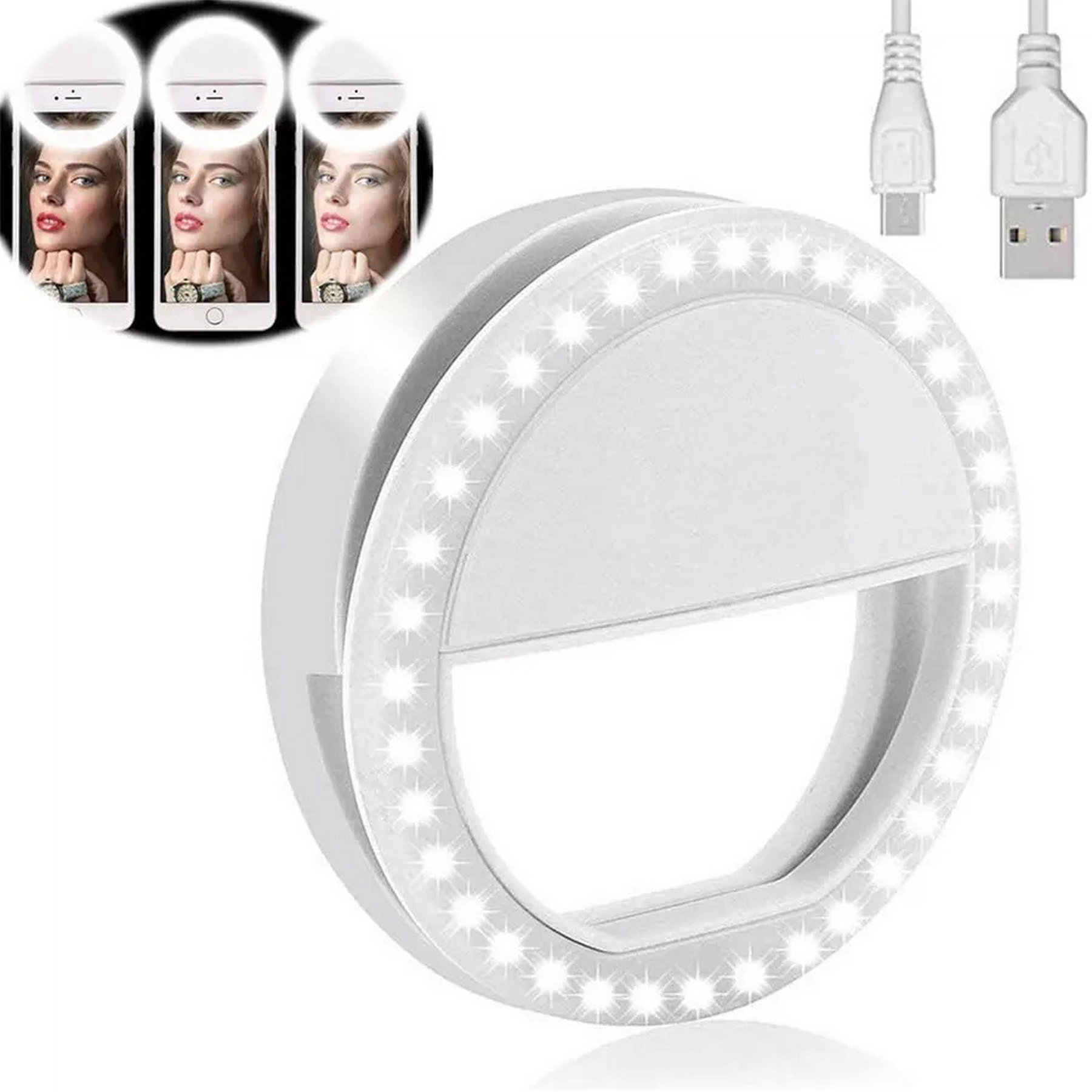 Rechargeable Selfie Ring Light 1