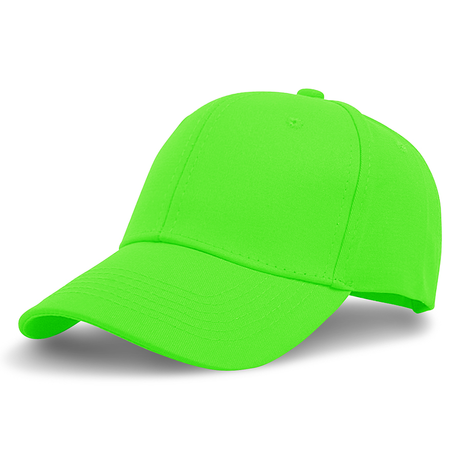 Stock Solid Color Cotton 6-Panel Baseball Cap w/ Metal Tuck 20
