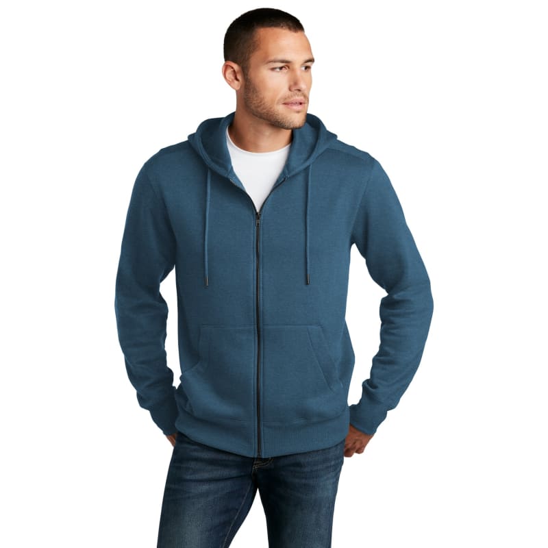 District Perfect Weight Fleece Full-Zip Hoodie 27