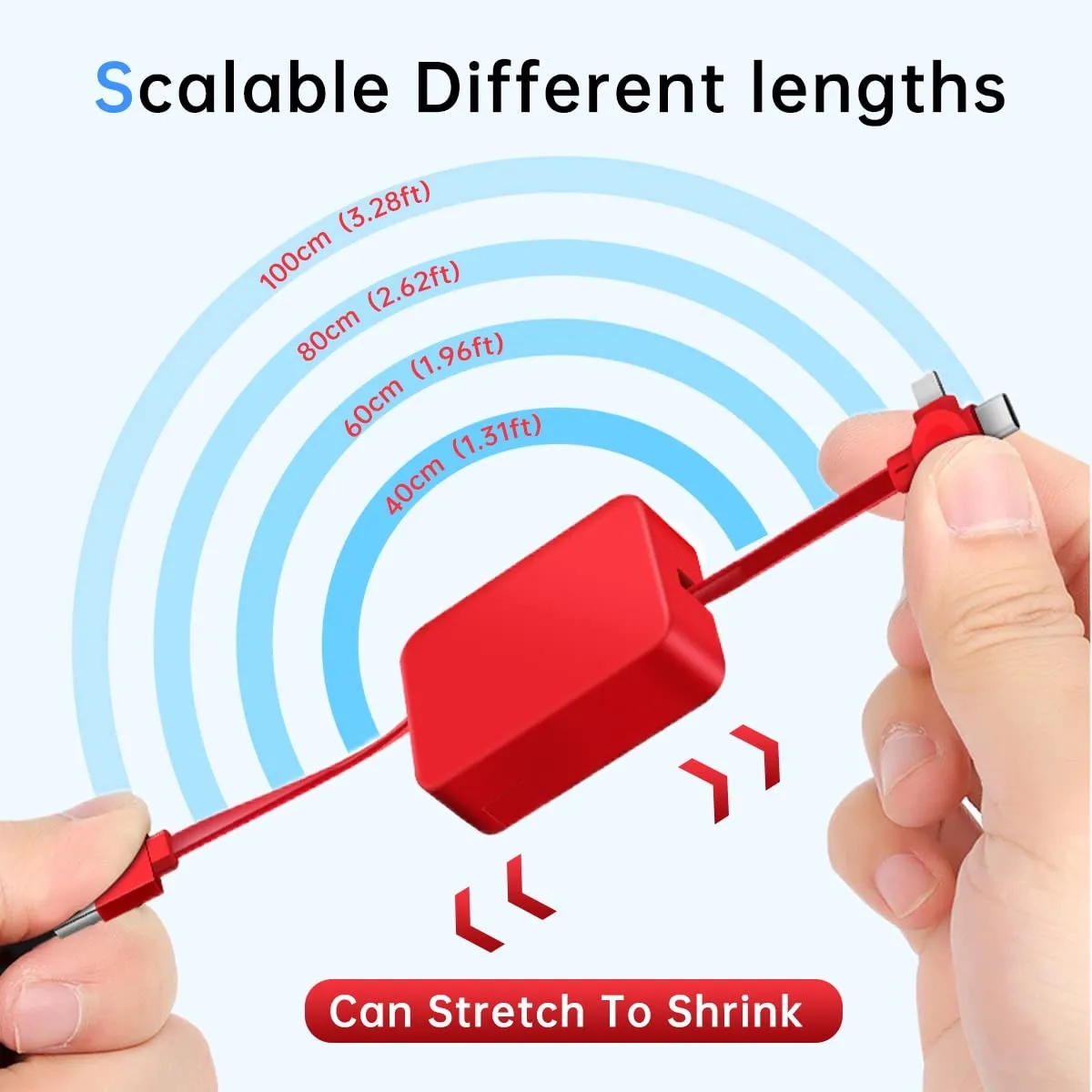 Three in One Charging Cable Roll 5