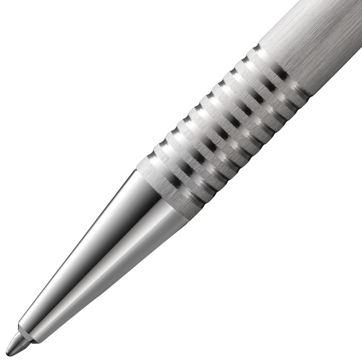 LAMY Logo Brushed Stainless Steel Ballpoint Pen 22