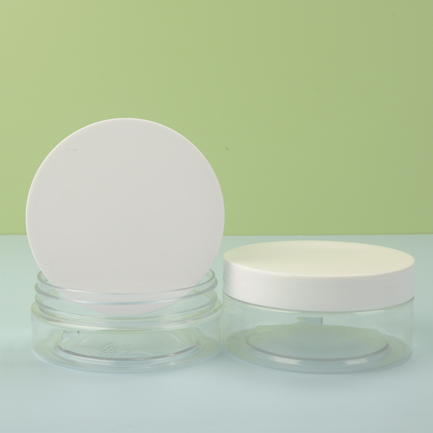 6 Oz Plastic Container Jars 6