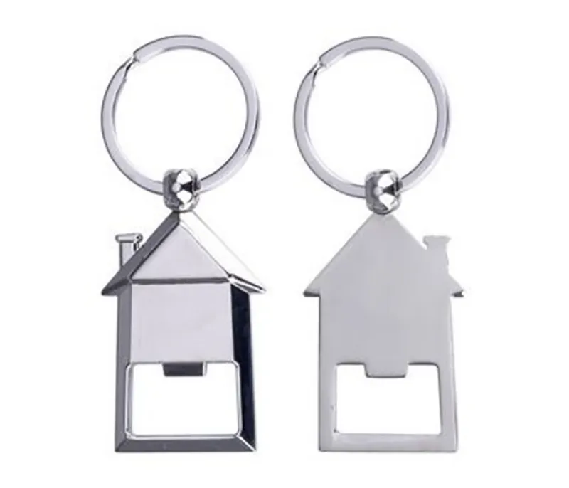 House Shaped Bottle Opener Key Holder 3