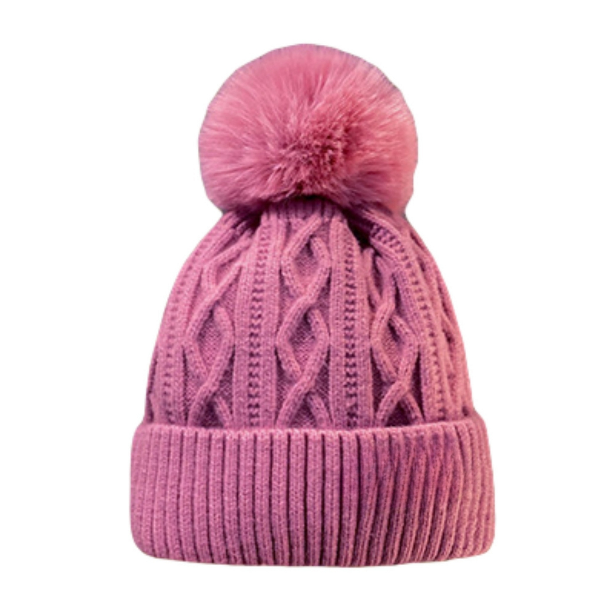 Womens Winter Knitted Beanie Hat 3
