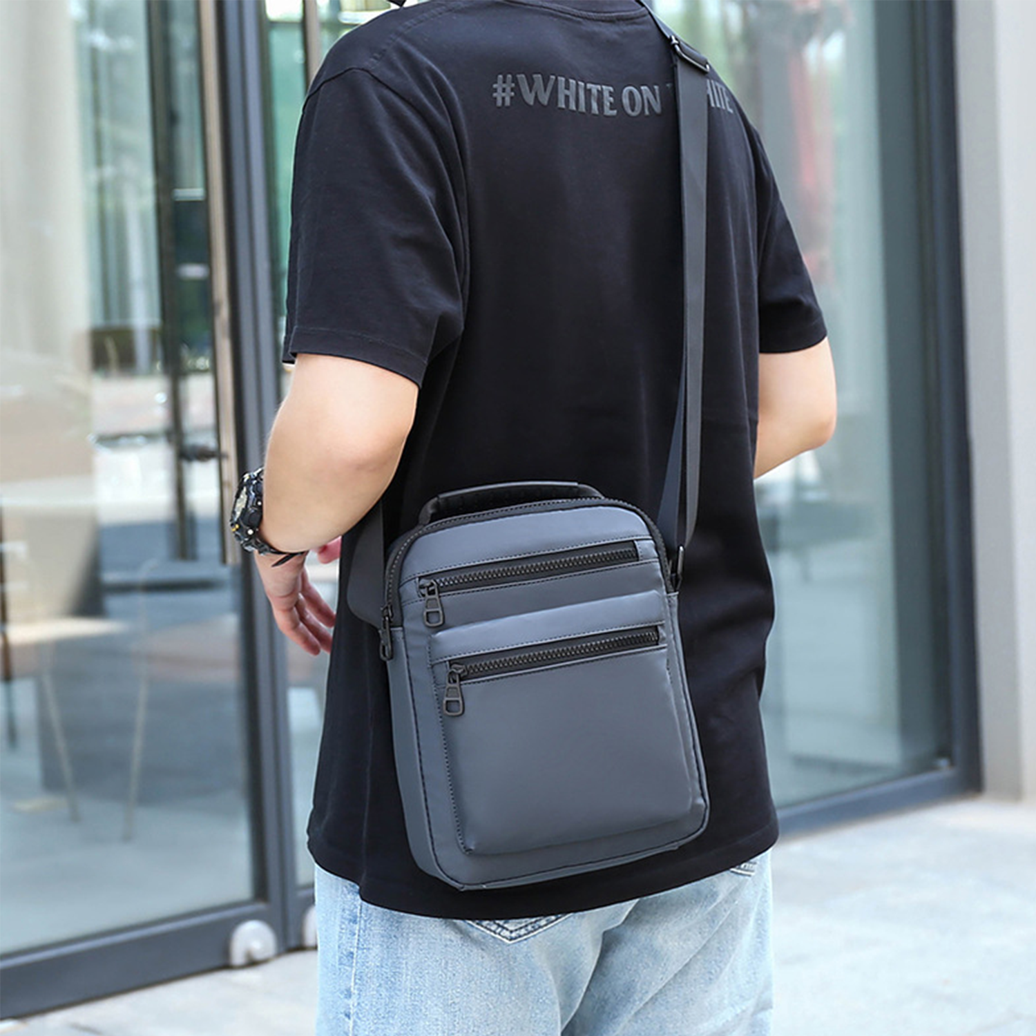 Crossbody Waist Bag with Adjustable Strap 1