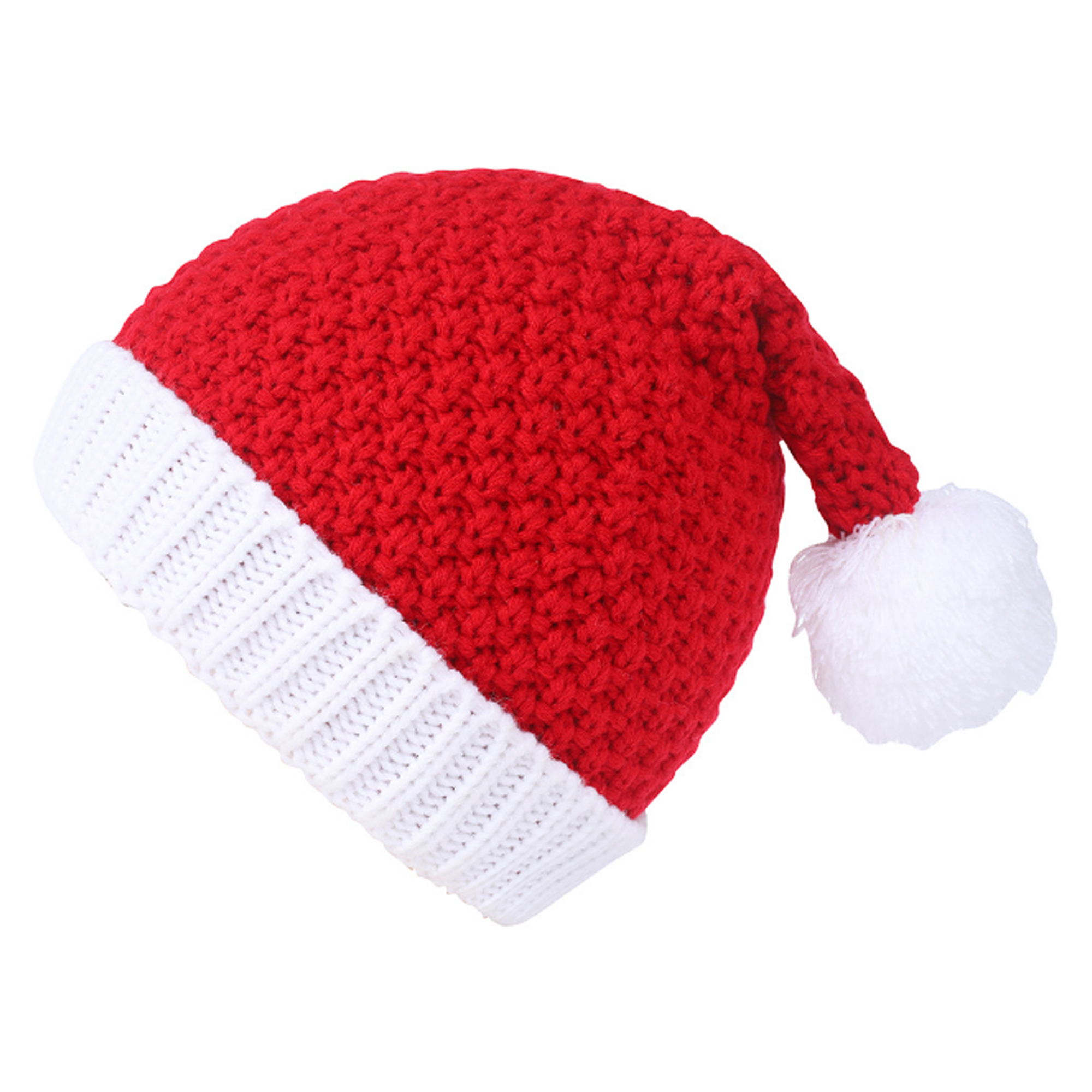 MOQ 50 PCS Christmas Chunky Knitted Hat 2