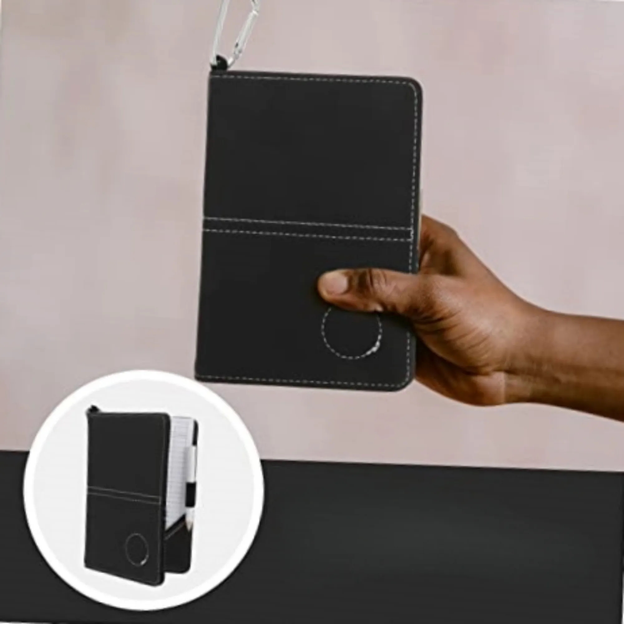 Golf Scorecard Holder PU Notebook For Recording Game 7