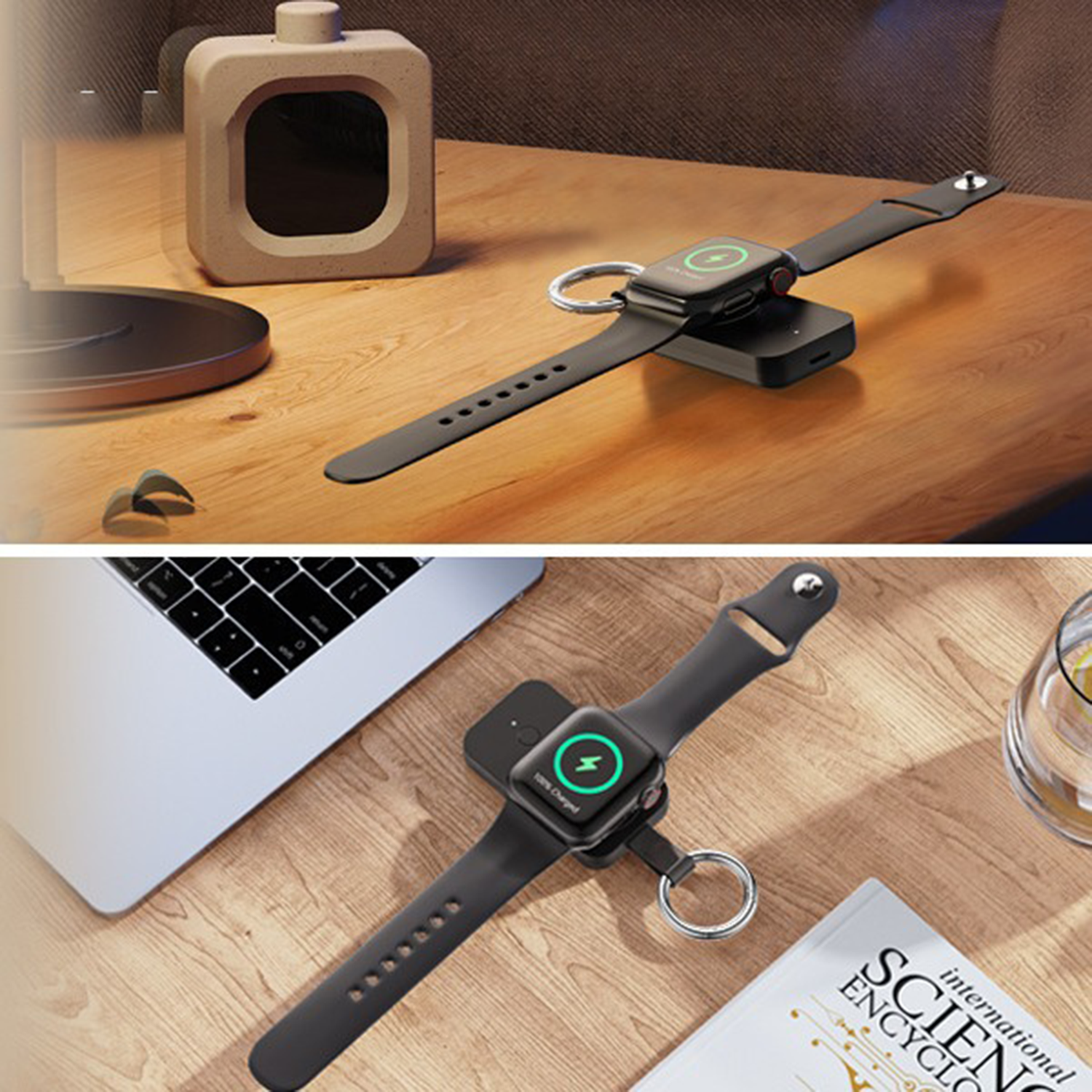Portable Mini Magnetic Watch Rechargeable Battery 12