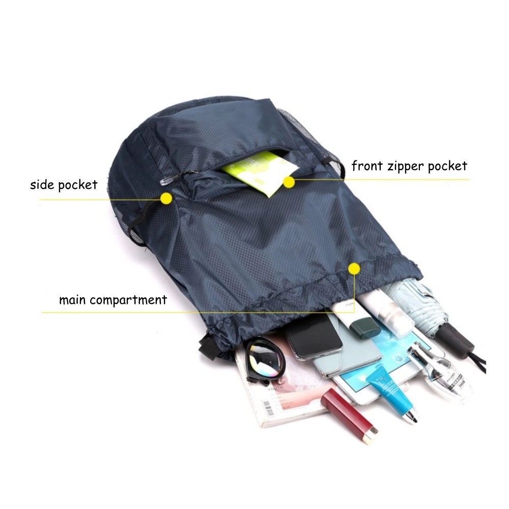Sports Backpack Drawstring Gym Sack 3