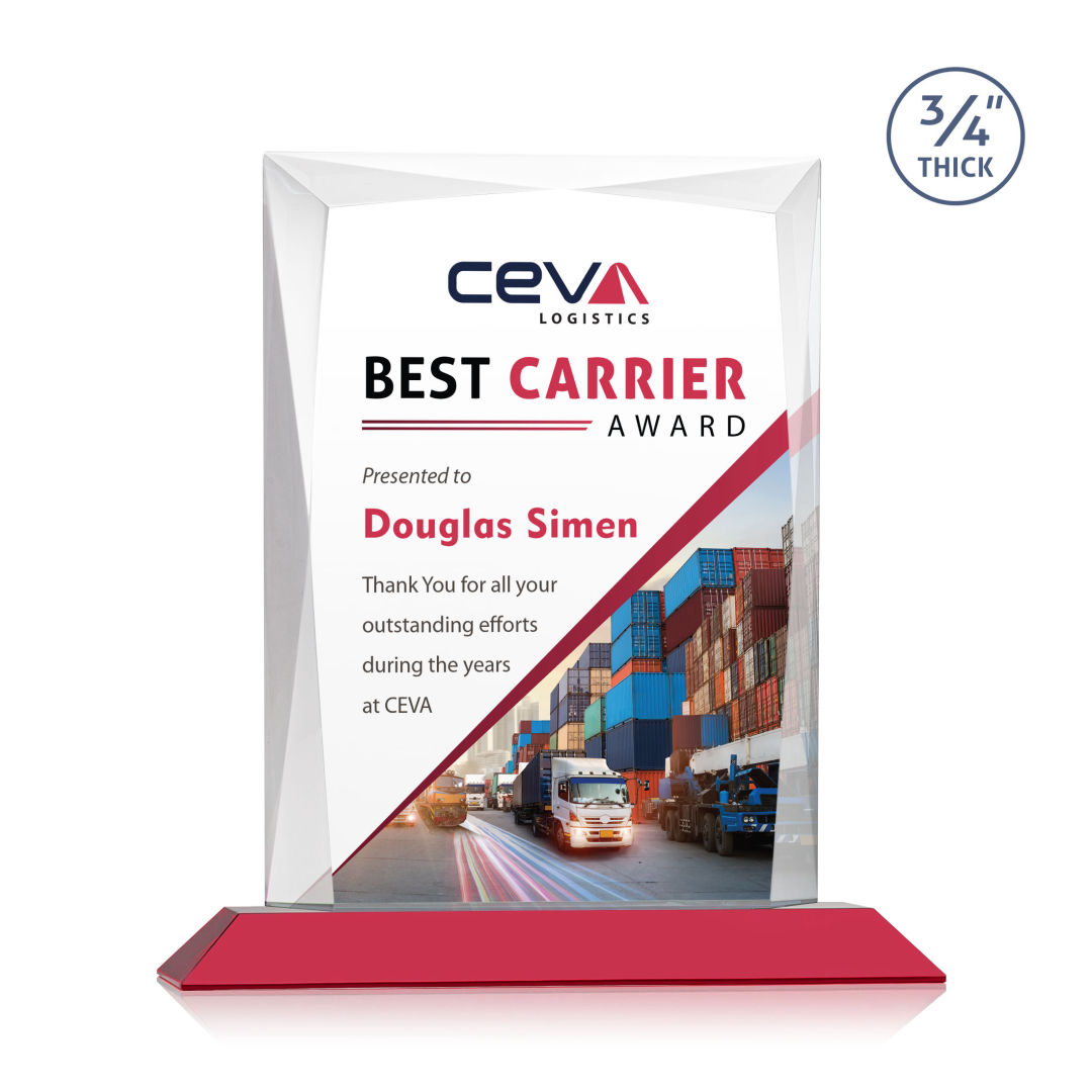 Messina VividPrint™ Award - Red 1