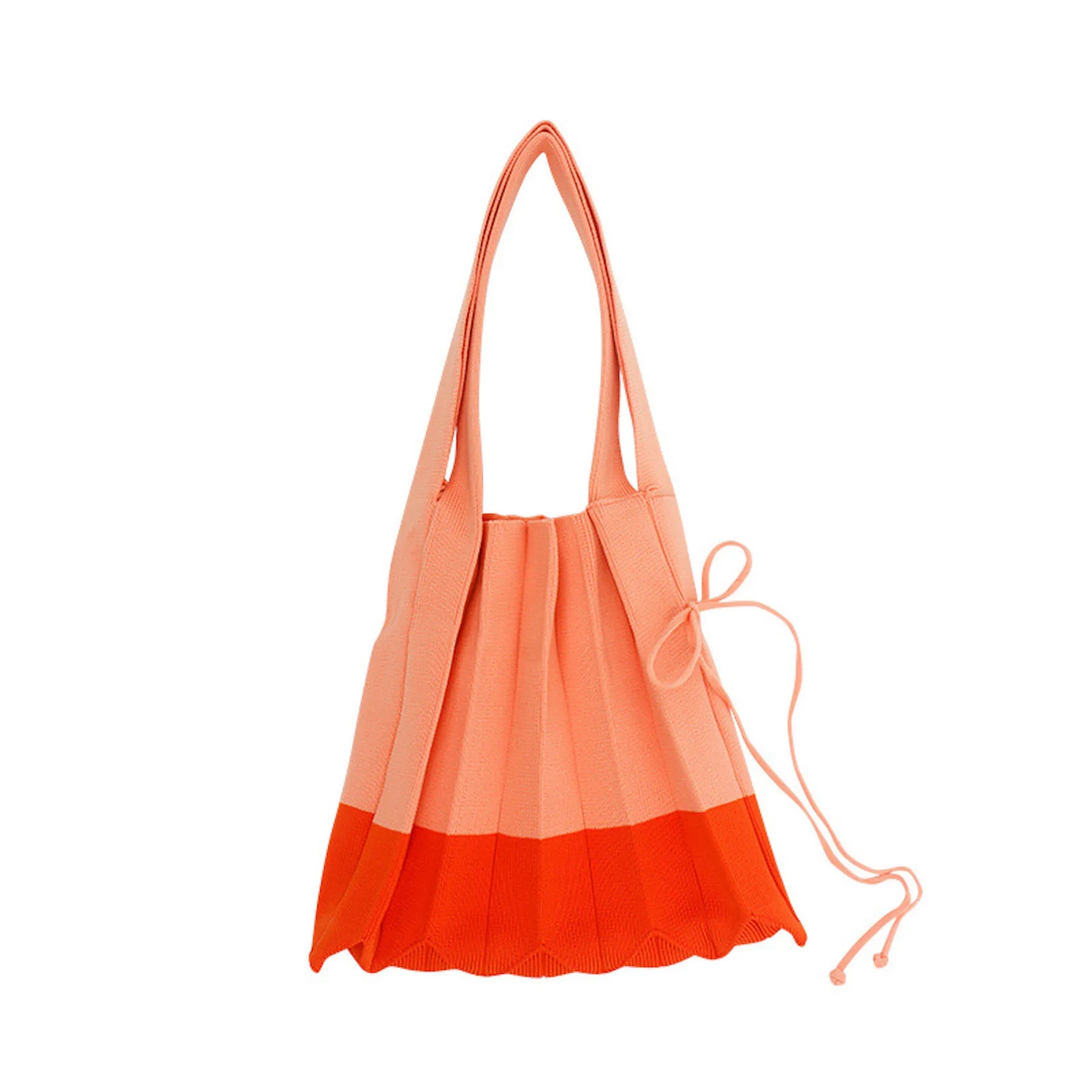 Pleats Knit Bag, custom tote bag with logo imprint 9