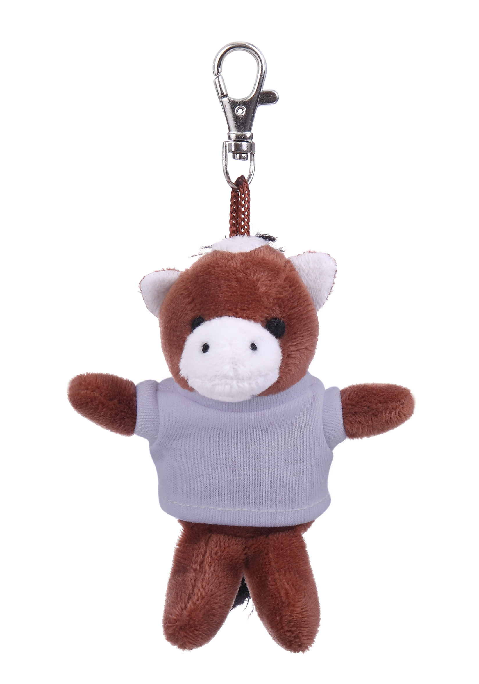 Soft Plush Horse Keychain with Tee 10