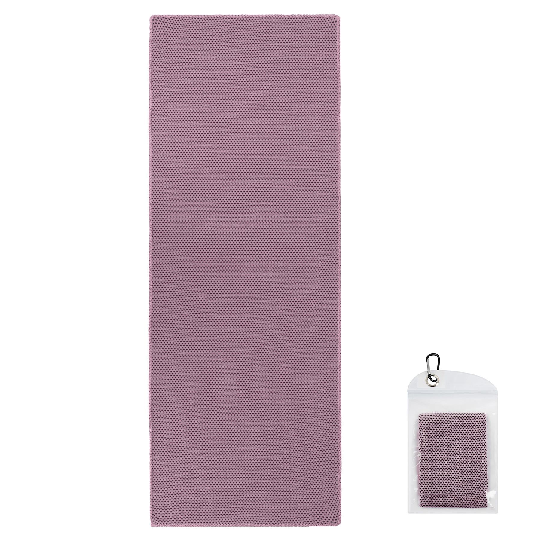 Breathable Cooling Towel With PVC Zip Pocket 1