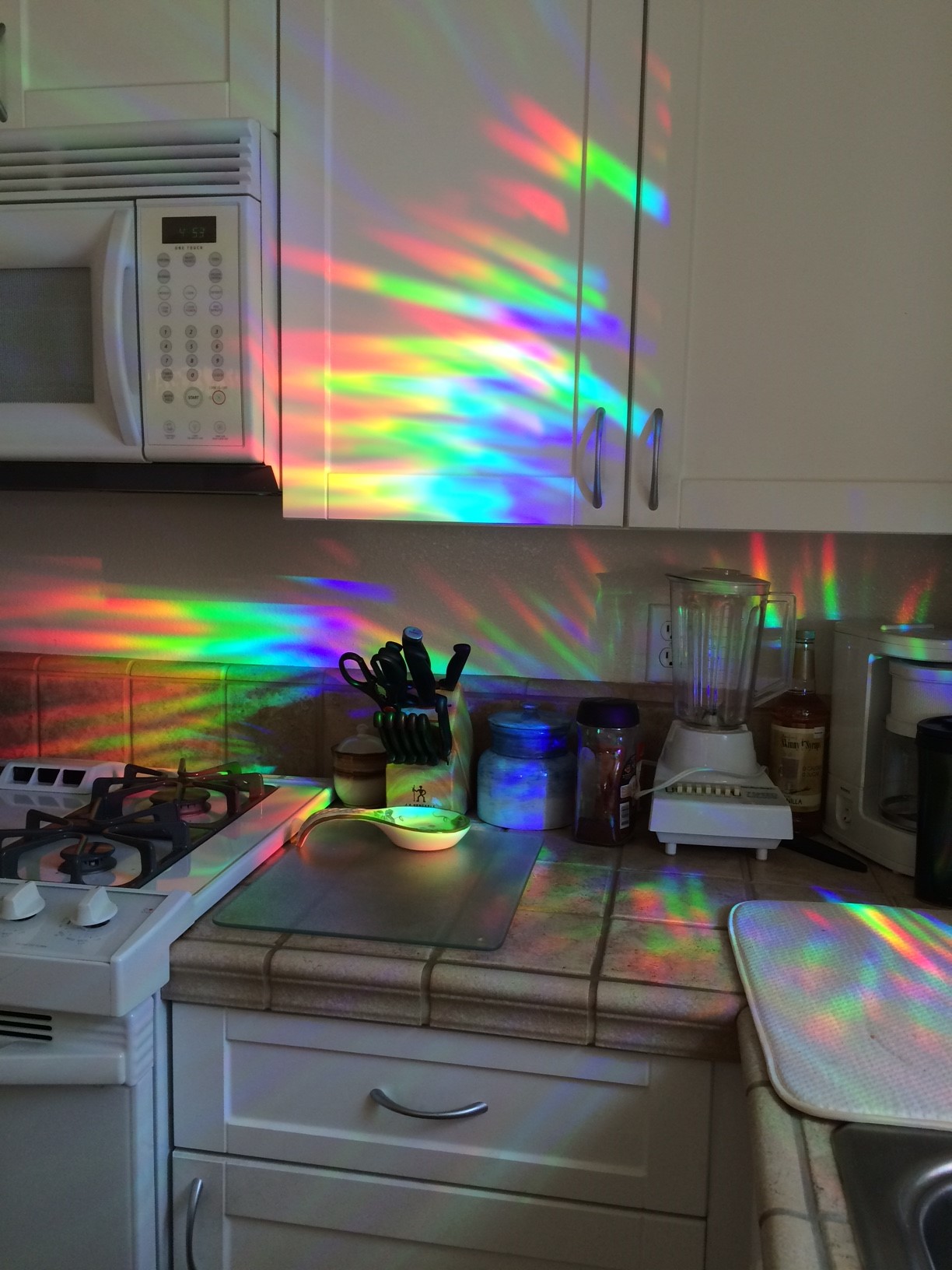 Window Decals - The Chakra Set Sun Catchers - Holographic Rainbow Window Stickers 4