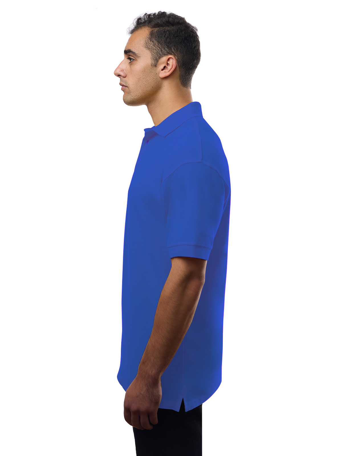 Blue Generation - Men's Pocketless Superblend Short Sleeve Polo 40