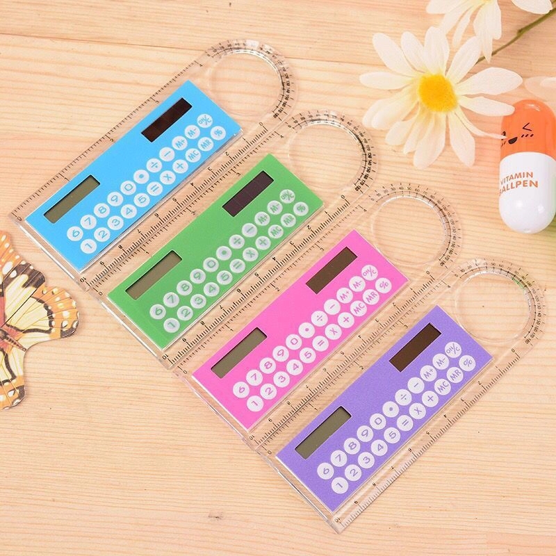Plastic Ruler with Solar Calculater 1