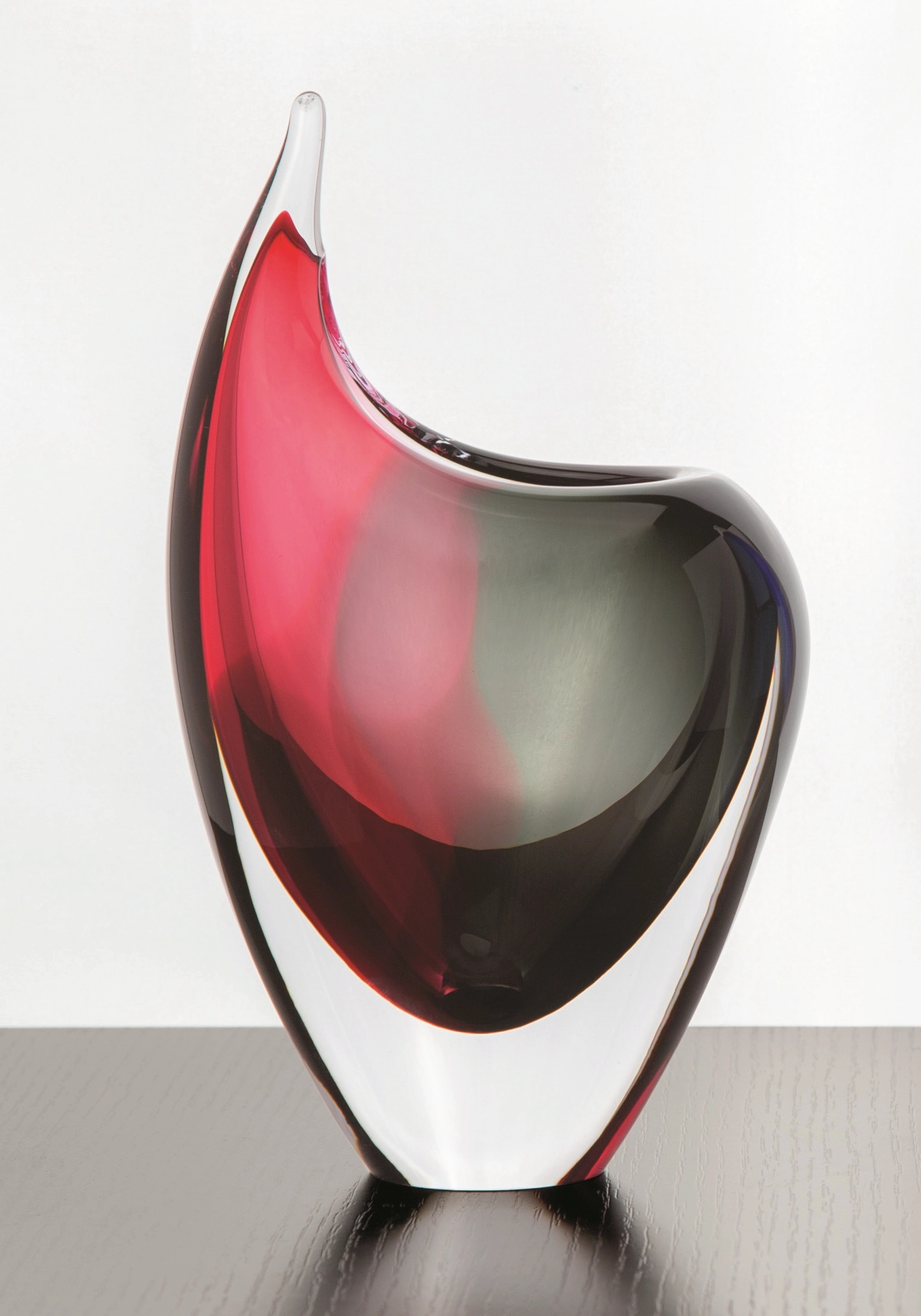 Plato Art Vase - Rose/Black 4