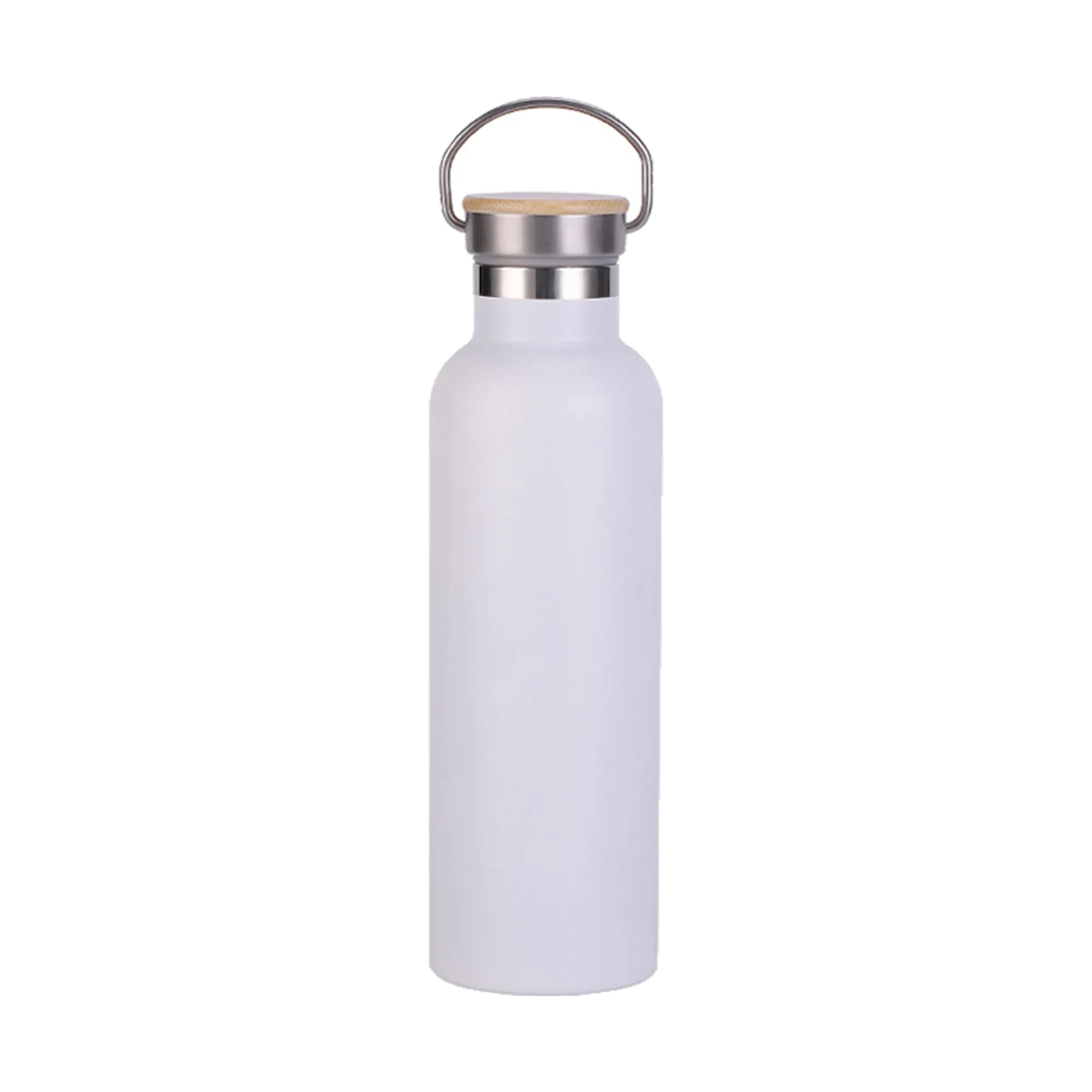 20 oz Insulated Water Bottles with Bamboo Lid 3