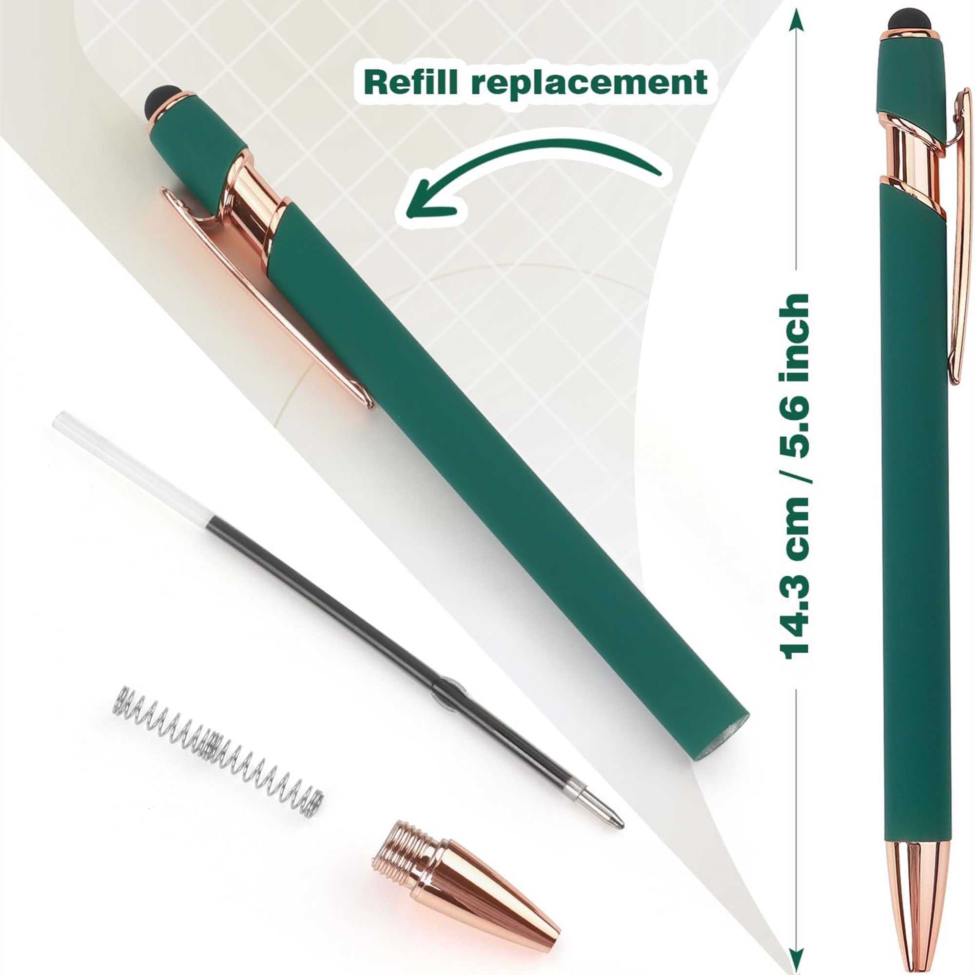 Ballpoint Pen With Stylus Tip 4
