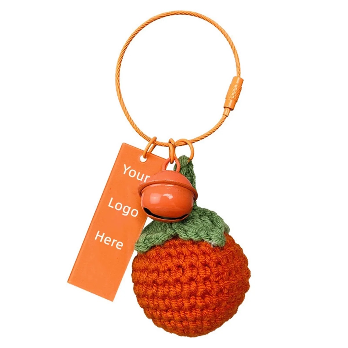 Handmade Strawberry Keychain 1