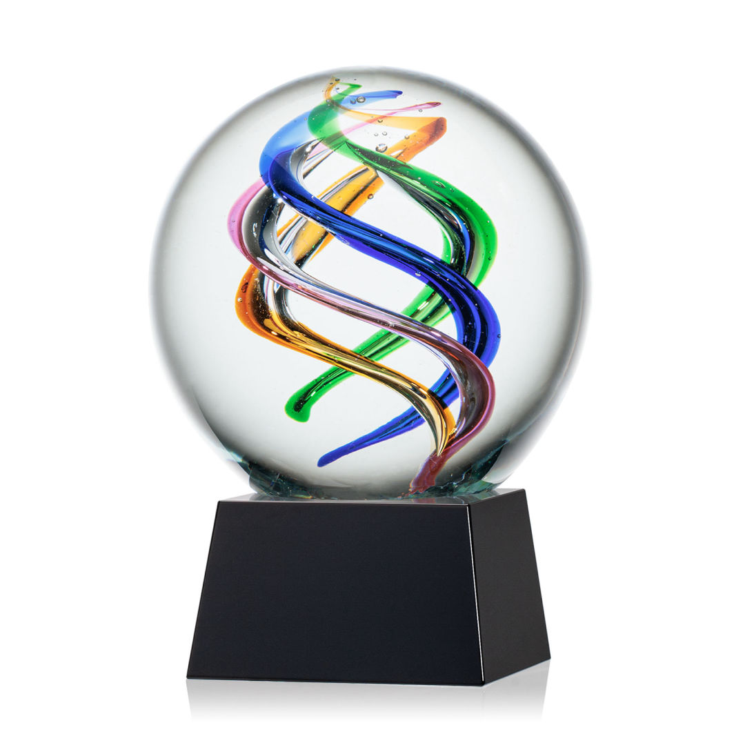 Galileo Award on Robson Base - Black 12