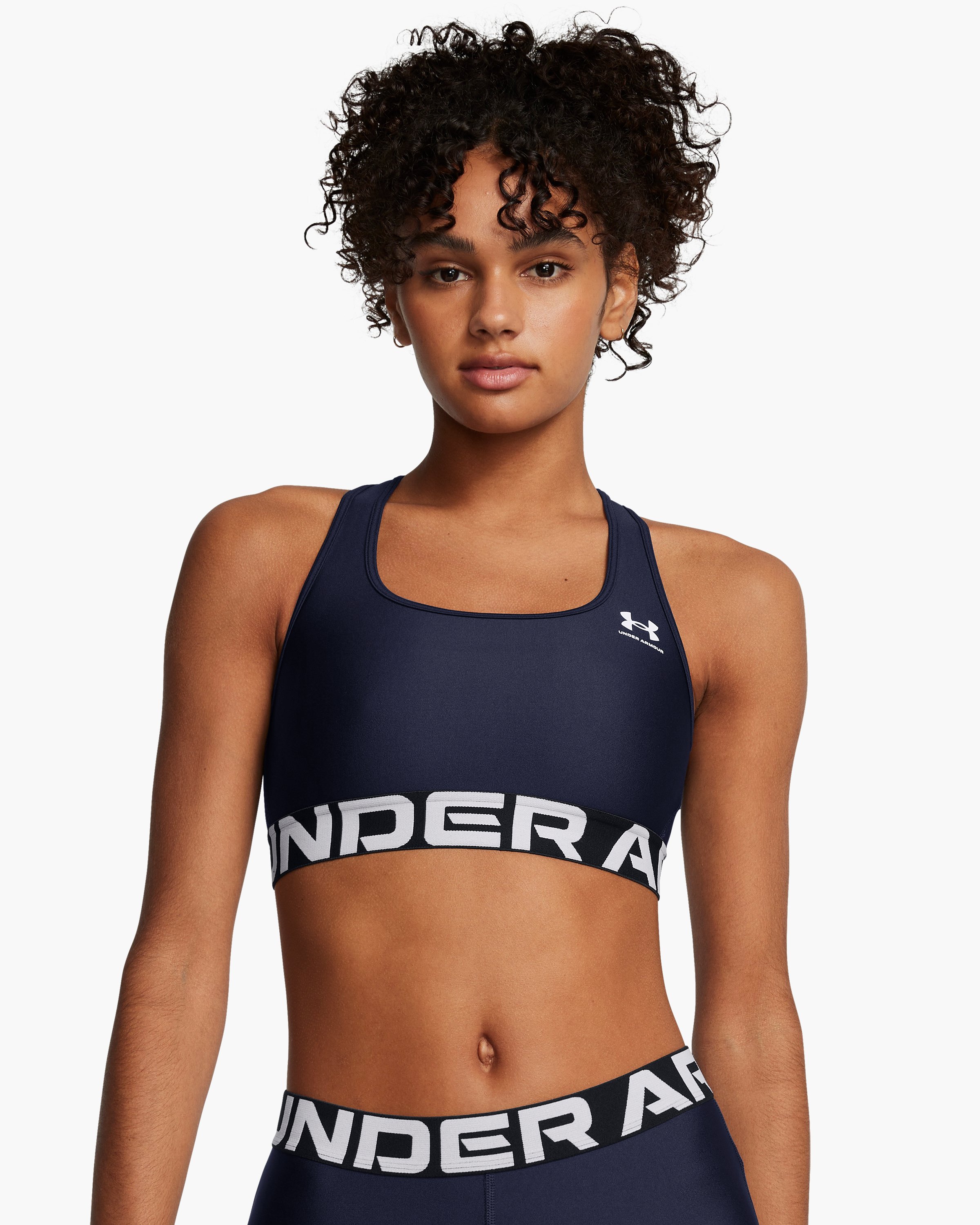 HeatGear Mid Branded Women's Sports Bra 7