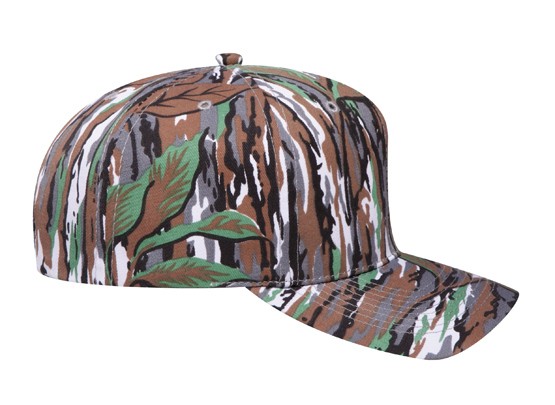 OTTO CAP Camouflage 6 Panel Mid Profile Baseball Cap 33