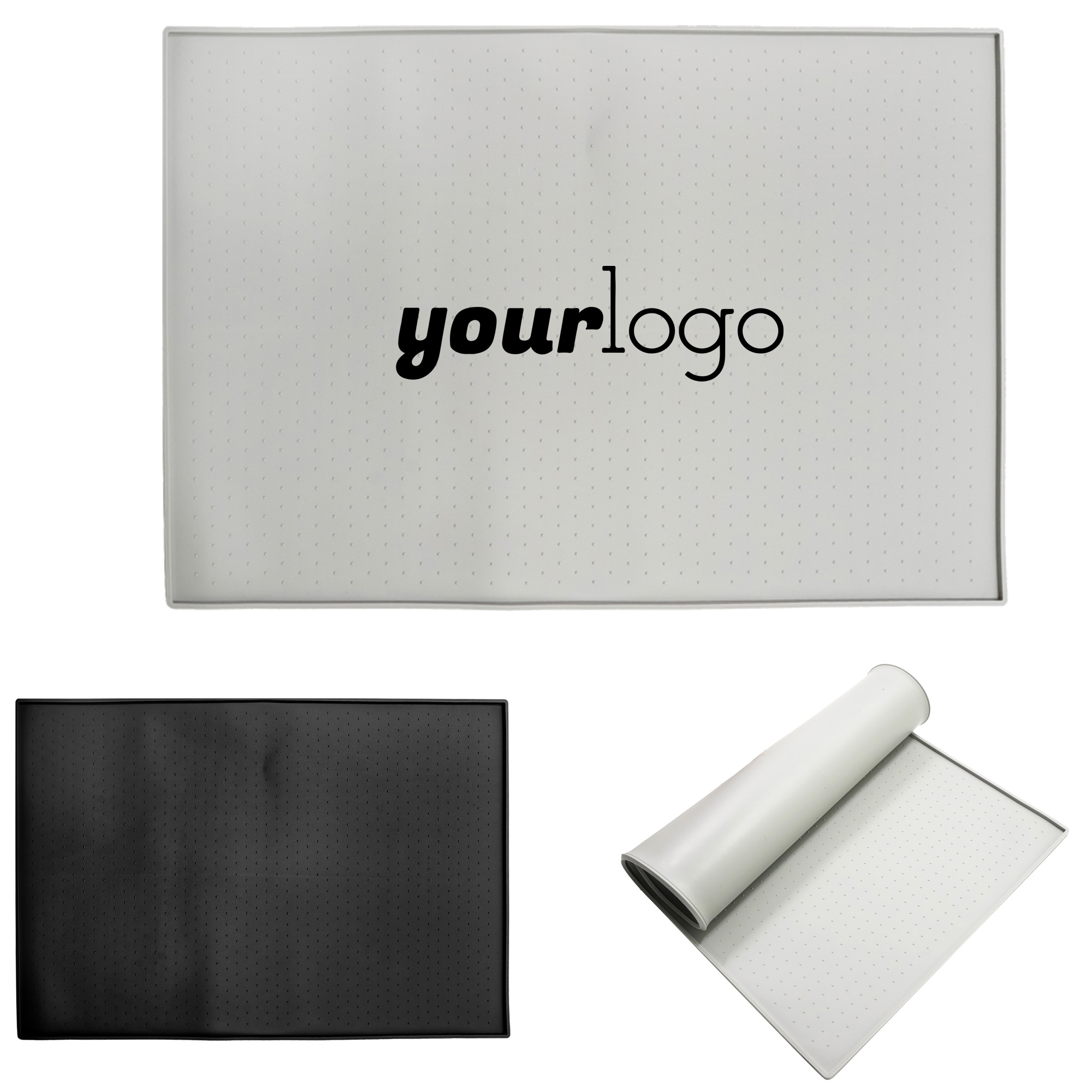Waterproof Silicone Pet Feeding Floor Mat 2