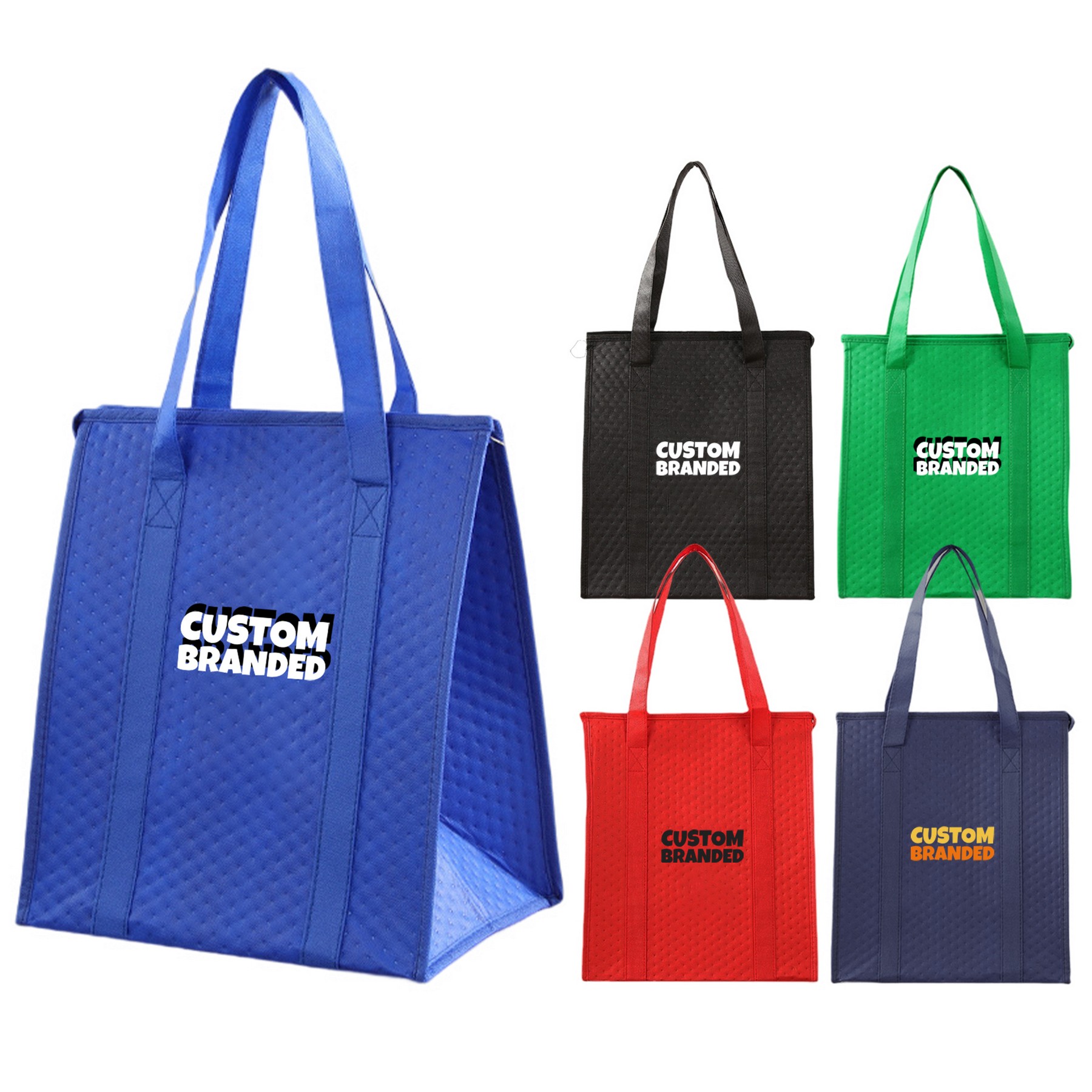 Cross Country Non-Woven Insulated Lunch Tote Bags