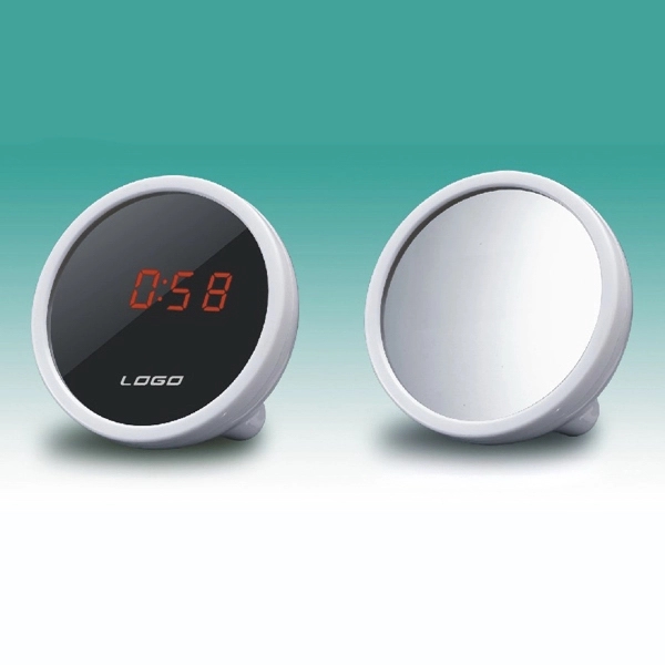 Stylish Mirror Alarm Clock 3