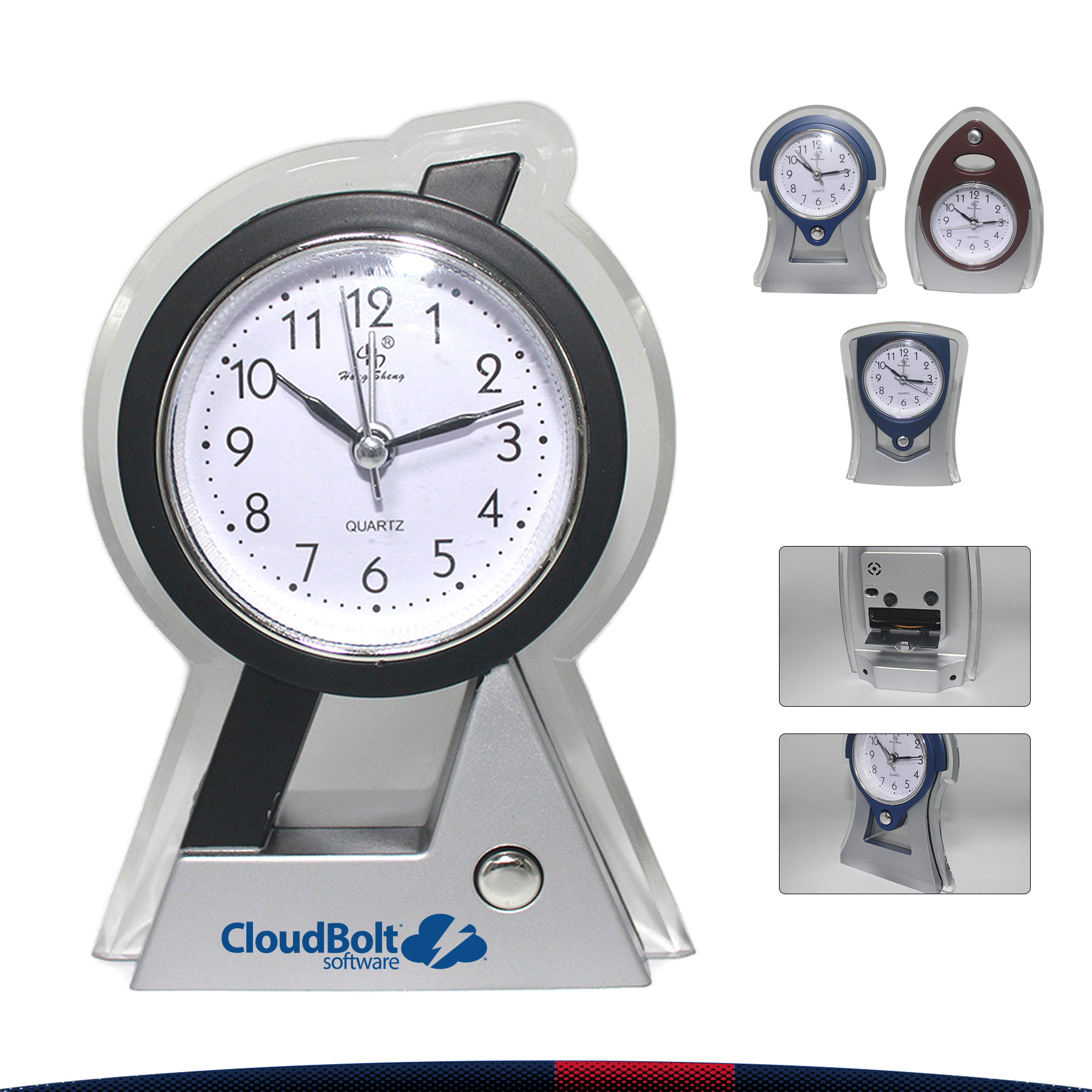 Transparent Alarm Clock 5