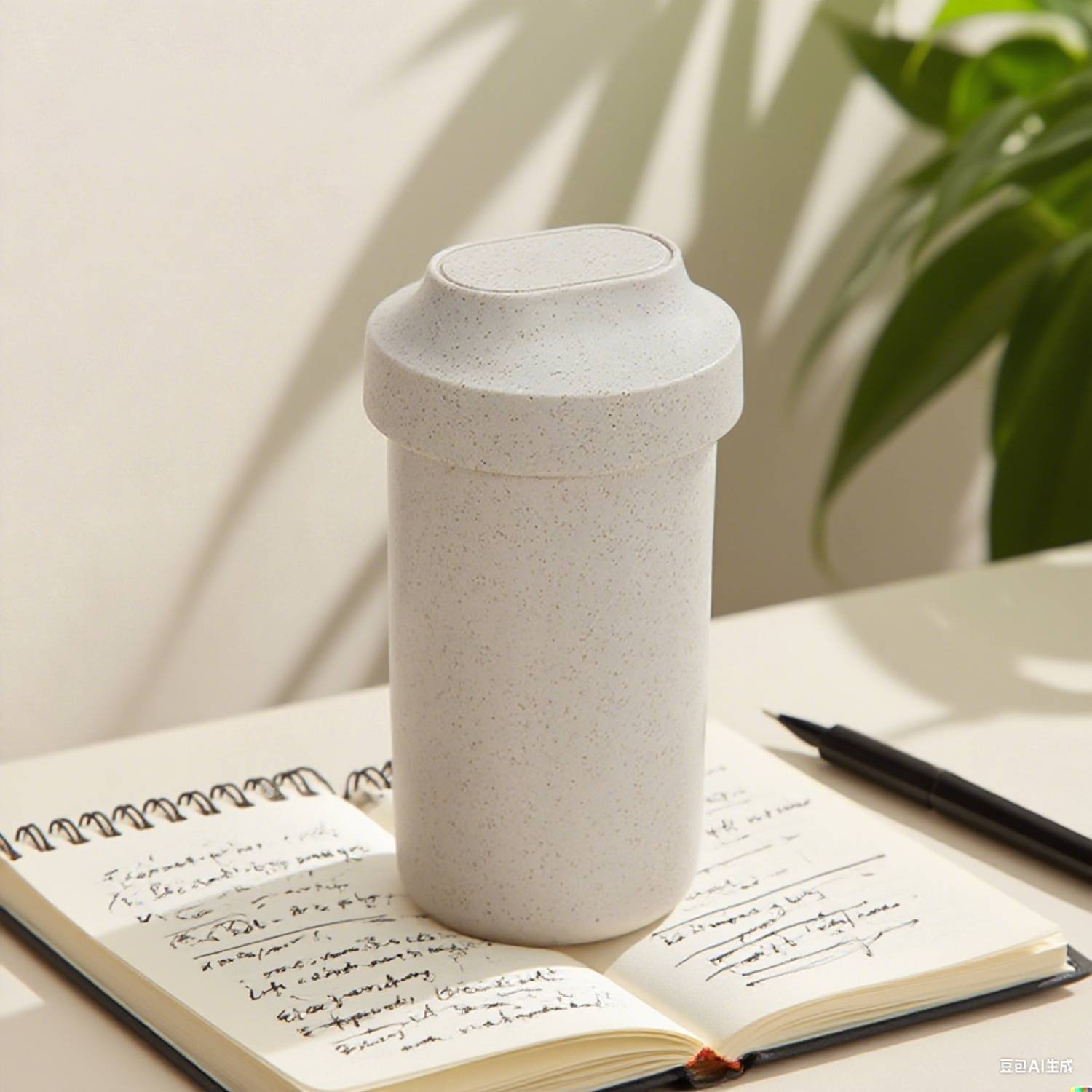 16 Oz Wheat Straw Water Bottle 6